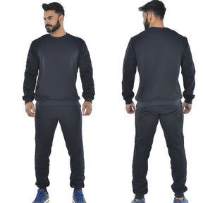 Kit Conjunto Moletom Masculino Flanelado – Blusão (c/ ou s/ bolso) & Calça com Cós Elástico